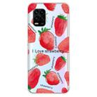 For Xiaomi Mi 10 Lite 5G Shockproof Painted TPU Protective Case(Strawberry) - 1