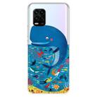 For Xiaomi Mi 10 Lite 5G Shockproof Painted TPU Protective Case(Whale Seabed) - 1