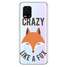For Xiaomi Mi 10 Lite 5G Shockproof Painted TPU Protective Case(Fox) - 1
