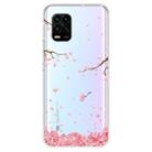 For Xiaomi Mi 10 Lite 5G Shockproof Painted TPU Protective Case(Cherry Blossoms) - 1
