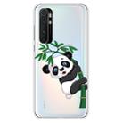 For Xiaomi Mi Note 10 Lite Shockproof Painted TPU Protective Case(Bamboo Panda) - 1