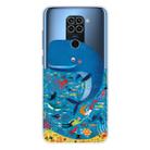 For Xiaomi Redmi 10X 4G / Redmi Note 9 Shockproof Painted TPU Protective Case(Whale Seabed) - 1
