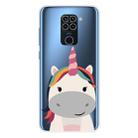 For Xiaomi Redmi 10X 4G / Redmi Note 9 Shockproof Painted TPU Protective Case(Fat Unicorn) - 1