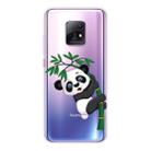 For Xiaomi Redmi 10X 5G Shockproof Painted TPU Protective Case(Bamboo Panda) - 1