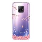 For Xiaomi Redmi 10X 5G Shockproof Painted TPU Protective Case(Cherry Blossoms) - 1