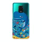 For Xiaomi Redmi Note 9S Shockproof Painted TPU Protective Case(Whale Seabed) - 1