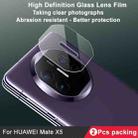 For Huawei Mate X5 2 PCS/Set IMAK HD Glass Rear Camera Lens Film - 2