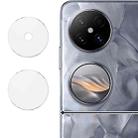 For Huawei Pocket 2 2 PCS/Set IMAK HD Glass Rear Camera Lens Film - 1