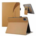 For Xiaomi Pad 5 / 5 Pro Litchi Texture Leather Sucker Tablet Case(Brown) - 1