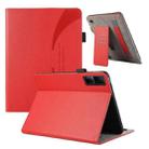 For Xiaomi Redmi Pad 10.6 2022 Litchi Texture Leather Sucker Tablet Case(Red) - 1