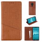 For Nokia 6.2 MUXMA MX109 Horizontal Flip Leather Case with Holder & Card Slot & Wallet(Brown) - 1