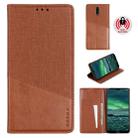 For Nokia 2.3 MUXMA MX109 Horizontal Flip Leather Case with Holder & Card Slot & Wallet(Brown) - 1