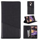 For Nokia 7 Plus MUXMA MX109 Horizontal Flip Leather Case with Holder & Card Slot & Wallet(Black) - 1