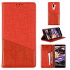 For Nokia 7 Plus MUXMA MX109 Horizontal Flip Leather Case with Holder & Card Slot & Wallet(Red) - 1