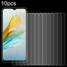 For ZTE Blade A53 Pro 10pcs 0.26mm 9H 2.5D Tempered Glass Film - 1