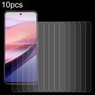 For ZTE nubia Focus 10pcs 0.26mm 9H 2.5D Tempered Glass Film - 1