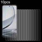 For ZTE nubia Focus Pro 10pcs 0.26mm 9H 2.5D Tempered Glass Film - 1