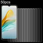For ZTE Blade A53 Pro 50pcs 0.26mm 9H 2.5D Tempered Glass Film - 1