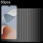 For ZTE Blade A34 50pcs 0.26mm 9H 2.5D Tempered Glass Film - 1