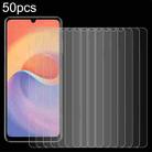 For ZTE Blade V40 Smart 50pcs 0.26mm 9H 2.5D Tempered Glass Film - 1