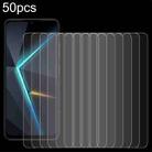 For ZTE Nubia Neo 5G 50pcs 0.26mm 9H 2.5D Tempered Glass Film - 1