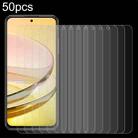 For ZTE Axon 60 50pcs 0.26mm 9H 2.5D Tempered Glass Film - 1