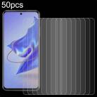 For ZTE Blade V70 50pcs 0.26mm 9H 2.5D Tempered Glass Film - 1