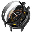 For Garmin Venu 3 PC + Tempered Glass Film Integrated Watch Case(Black) - 1