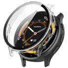 For Garmin Venu 3 PC + Tempered Glass Film Integrated Watch Case(Transparent White) - 1