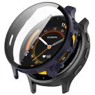 For Garmin Venu 3S PC + Tempered Glass Film Integrated Watch Case(Ink Blue) - 1