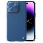 For iPhone 15 Pro Max NILLKIN CamShield Prop Series PC + TPU Phone Case(Blue) - 1