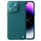 For iPhone 15 Pro Max NILLKIN CamShield Prop Series PC + TPU Phone Case(Green) - 1