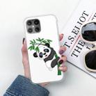 For iPhone 12 Pro Max Pattern TPU Protective Case, Small Quantity Recommended Before Launching(Panda Climbing Bamboo) - 2