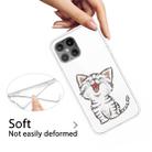 For iPhone 12 Pro Max Pattern TPU Protective Case, Small Quantity Recommended Before Launching(Laughing Cat) - 5