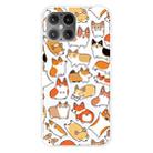 For iPhone 12 Pro Max Pattern TPU Protective Case, Small Quantity Recommended Before Launching(Many Corgi) - 1