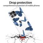 For iPhone 12 mini Pattern TPU Protective Case, Small Quantity Recommended Before Launching(Blue Butterfly) - 4