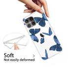 For iPhone 12 mini Pattern TPU Protective Case, Small Quantity Recommended Before Launching(Blue Butterfly) - 5