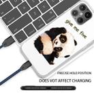 For iPhone 12 mini Pattern TPU Protective Case, Small Quantity Recommended Before Launching(Tilted Head Panda) - 3