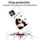 For iPhone 12 mini Pattern TPU Protective Case, Small Quantity Recommended Before Launching(Tilted Head Panda) - 4