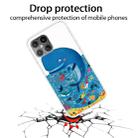 For iPhone 12 mini Pattern TPU Protective Case, Small Quantity Recommended Before Launching(Whale Seabed) - 4