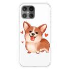For iPhone 12 mini Pattern TPU Protective Case, Small Quantity Recommended Before Launching(Love Corgi) - 1