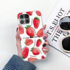 For iPhone 12 mini Pattern TPU Protective Case, Small Quantity Recommended Before Launching(Love Strawberry) - 2