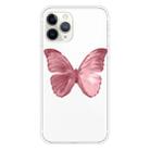 For iPhone 11 Pro Max Pattern TPU Protective Case(Red Butterfly) - 1