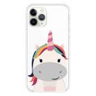 For iPhone 11 Pro Max Pattern TPU Protective Case(Fat Unicorn) - 1