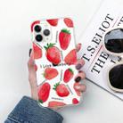 For iPhone 11 Pro Max Pattern TPU Protective Case(Love Strawberry) - 2