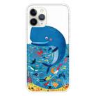 For iPhone 11 Pro Pattern TPU Protective Case(Whale Seabed) - 1