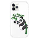 For iPhone 11 Pro Pattern TPU Protective Case(Panda Climbing Bamboo) - 1