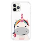 For iPhone 11 Pro Pattern TPU Protective Case(Fat Unicorn) - 1