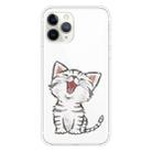 For iPhone 11 Pro Pattern TPU Protective Case(Laughing Cat) - 1