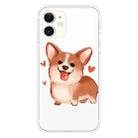 For iPhone 11 Pattern TPU Protective Case(Love Corgi) - 1